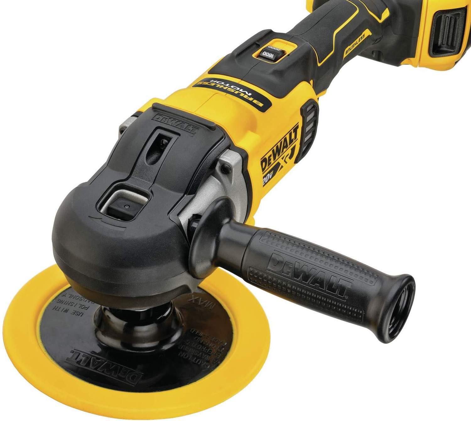 DeWalt DCM849P2 20V MAX XR 7-inch Cordless Variable Speed Rotary Polisher 5.0Ah Kit
