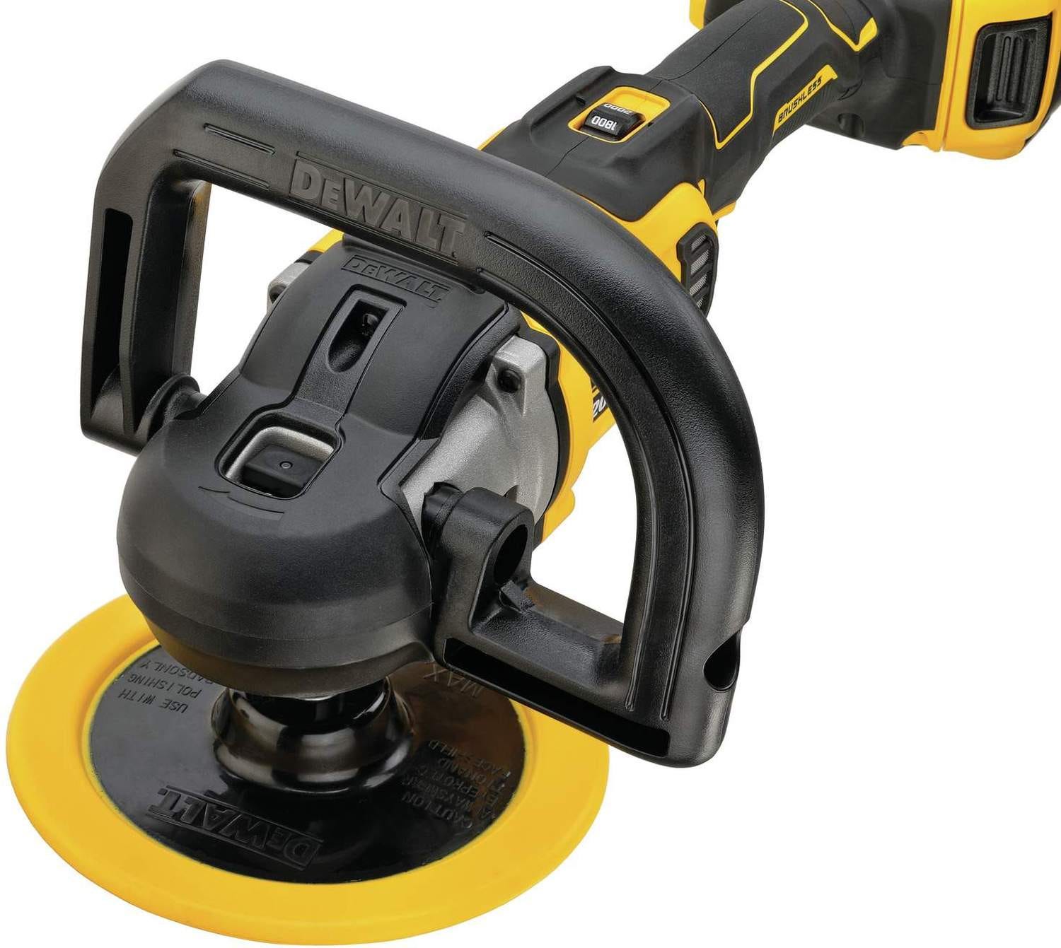 DeWalt DCM849P2 20V MAX XR 7-inch Cordless Variable Speed Rotary Polisher 5.0Ah Kit