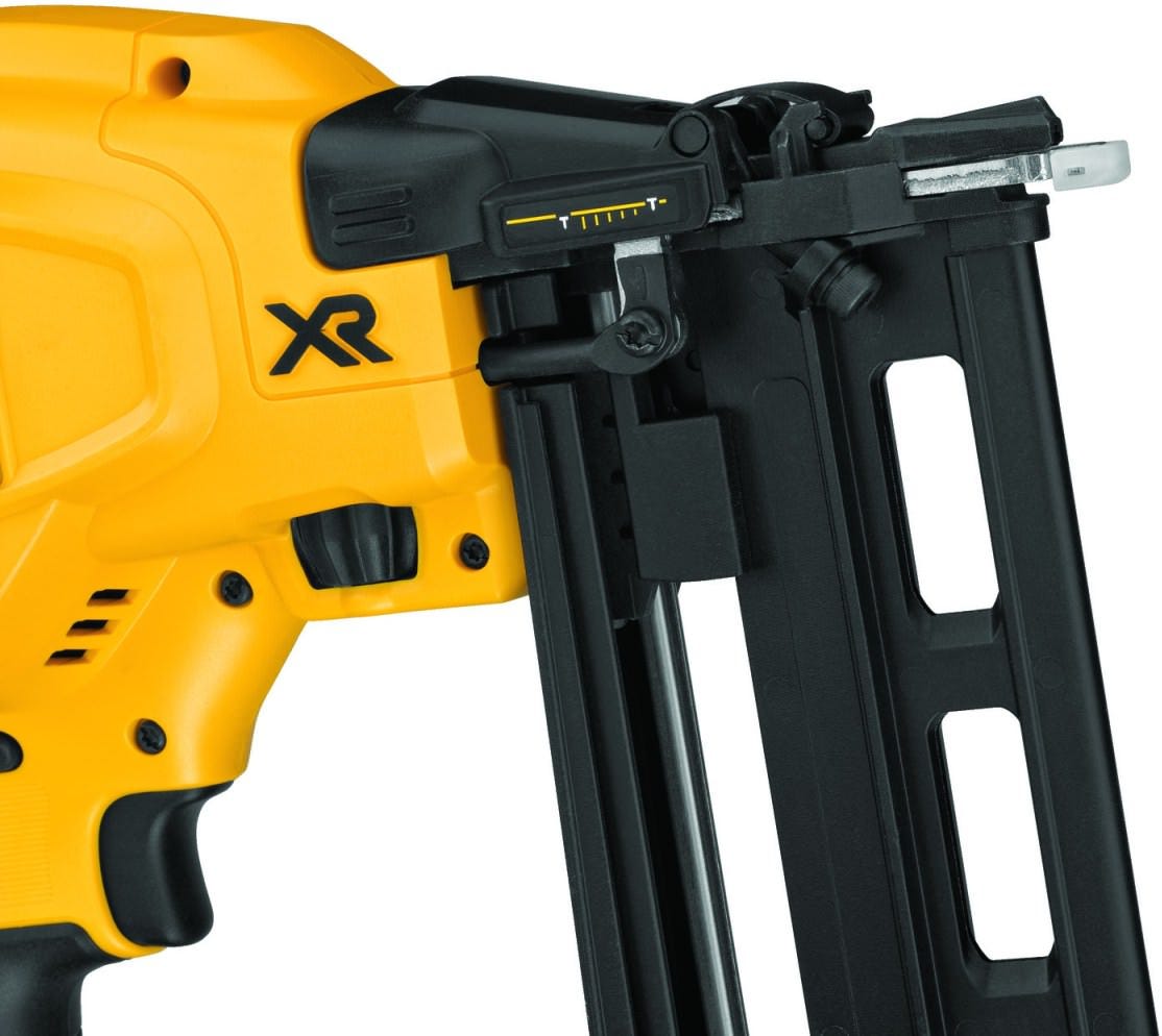 DeWalt DCN662B 20V Max XR 16-Gauge Cordless Straight Finish Nailer, Tool Only