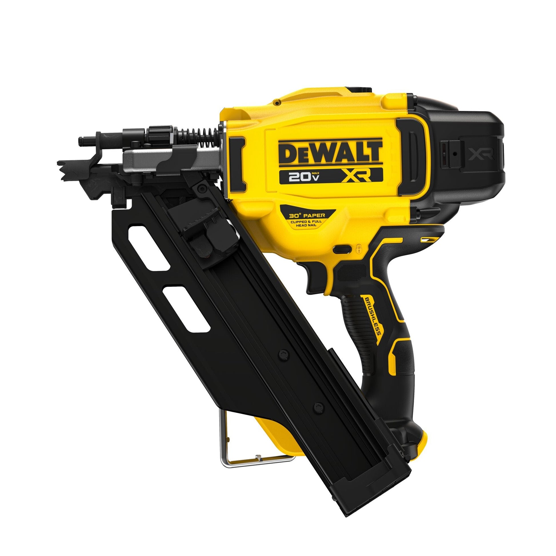 DeWalt DCN930B 20V MAX* XR Brushless 30 Degree Paper Collated Framing Nailer, Tool Only
