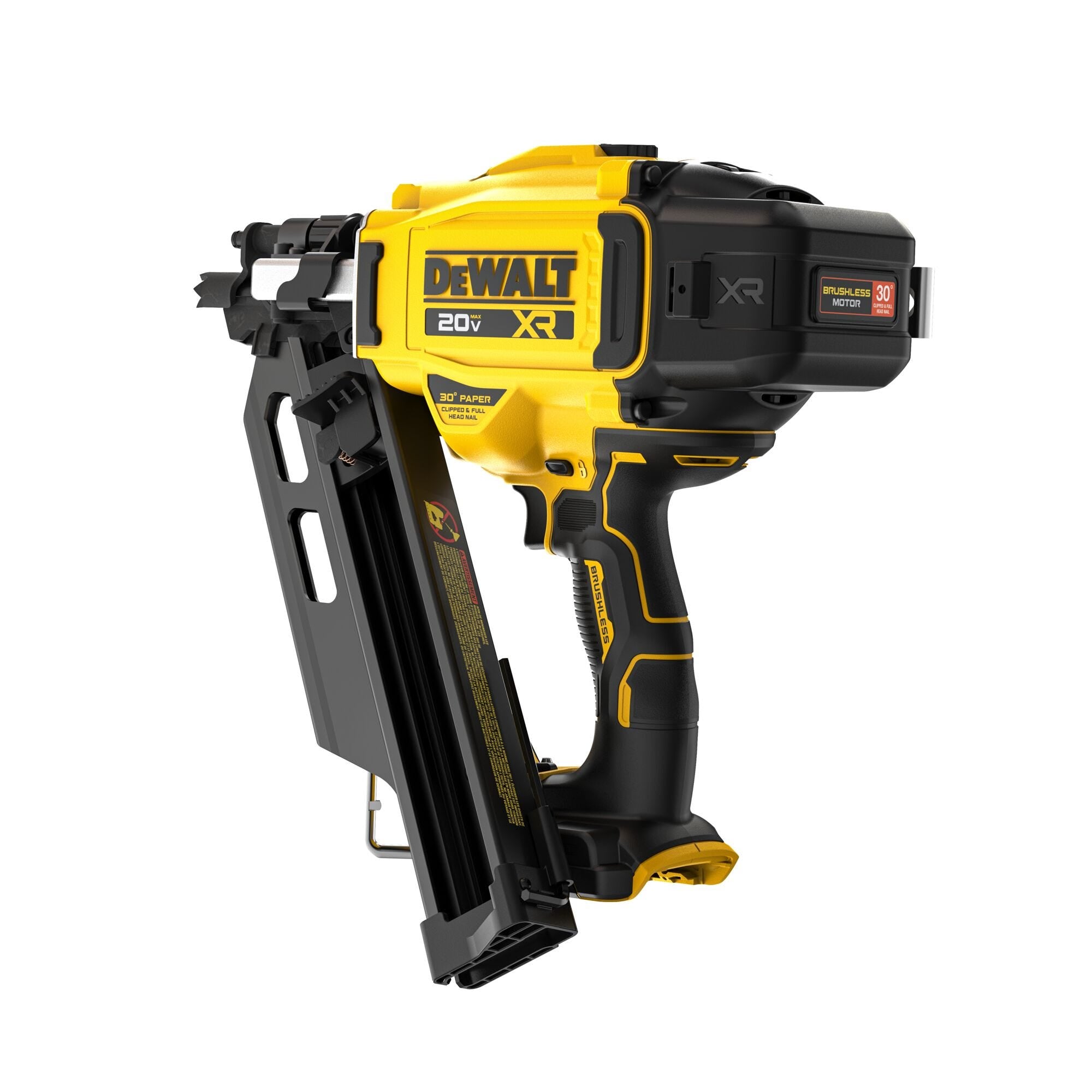 DeWalt DCN930B 20V MAX* XR Brushless 30 Degree Paper Collated Framing Nailer, Tool Only
