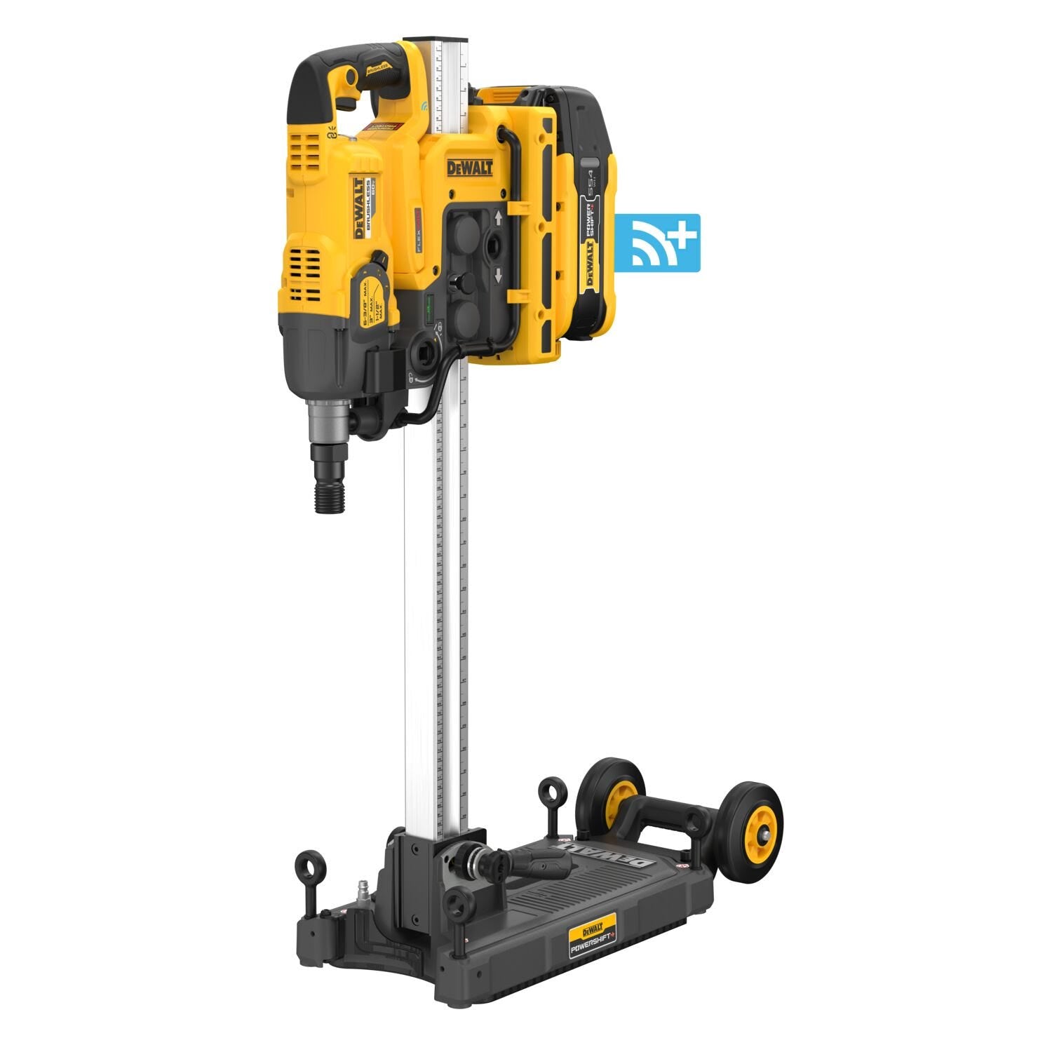 DeWALT DCPS150AG2 POWERSHIFT™ 60V MAX Brushless 6-3/8 in. 3-Speed Core Drill Kit w/ Stand