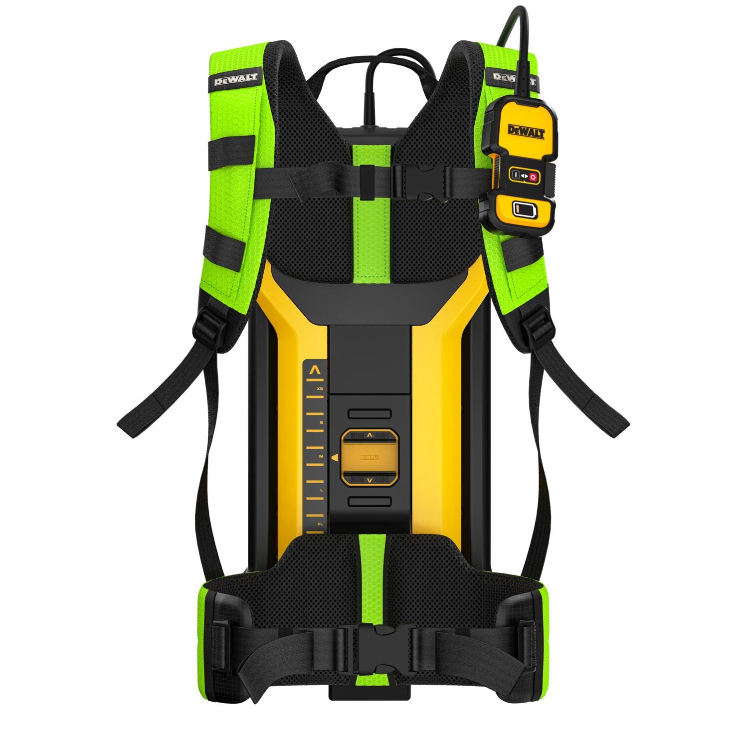 DeWALT DCPS310AG2 POWERSHIFT™ Backpack Concrete Vibrator Kit