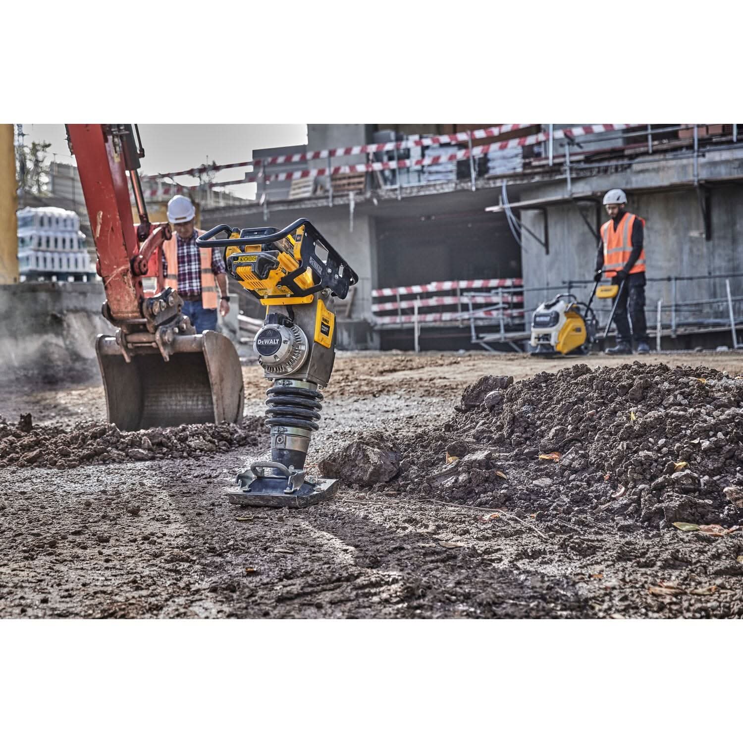 DeWALT DCPS660AG2 POWERSHIFT™ 60kg Rammer Kit