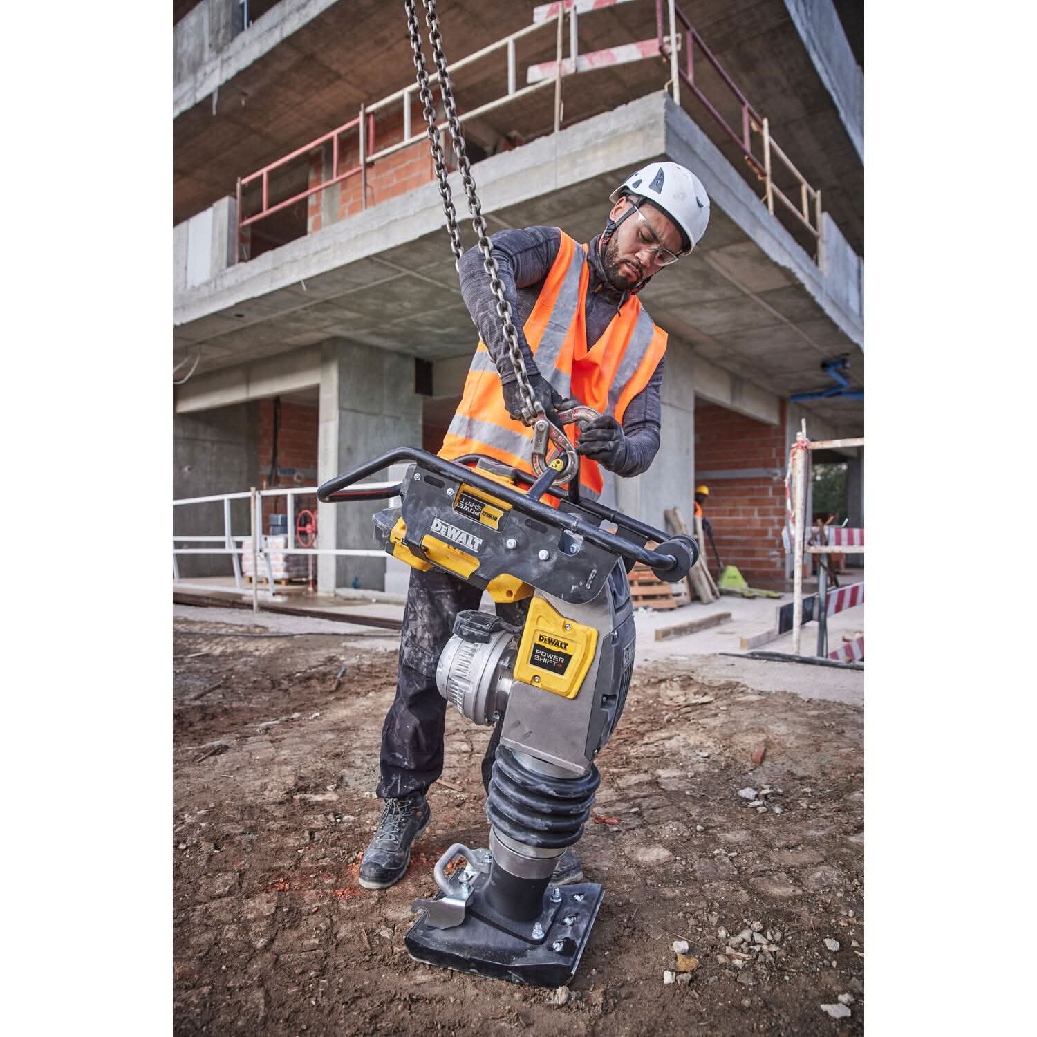 DeWALT DCPS660AG2 POWERSHIFT™ 60kg Rammer Kit