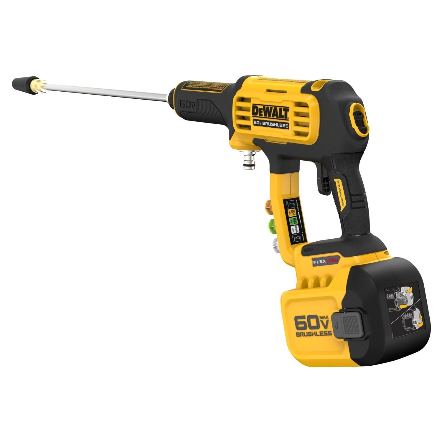 DeWalt DCPW1000B 20V/60V MAX FLEXVOLT Brushless 1000 PSI Power Cleaner, Tool Only