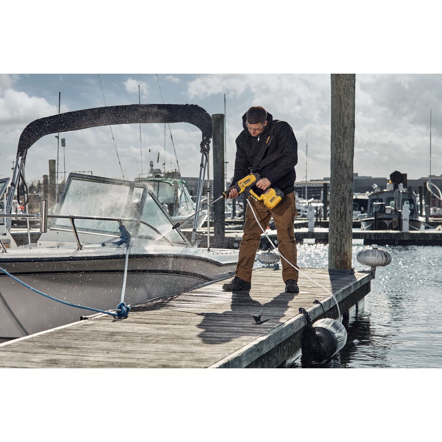 DeWalt DCPW1000B 20V/60V MAX FLEXVOLT Brushless 1000 PSI Power Cleaner, Tool Only