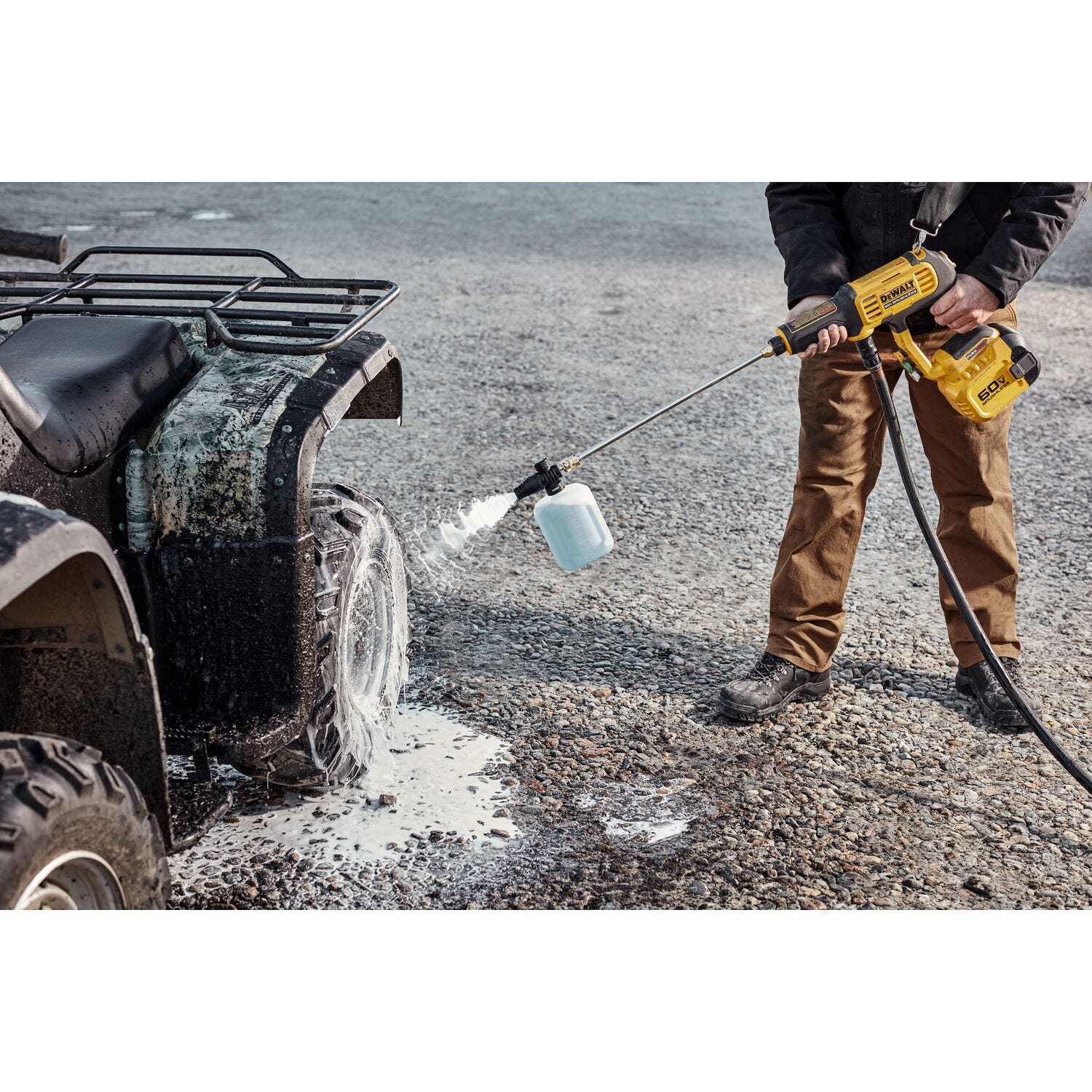 DeWalt DCPW1000B 20V/60V MAX FLEXVOLT Brushless 1000 PSI Power Cleaner, Tool Only