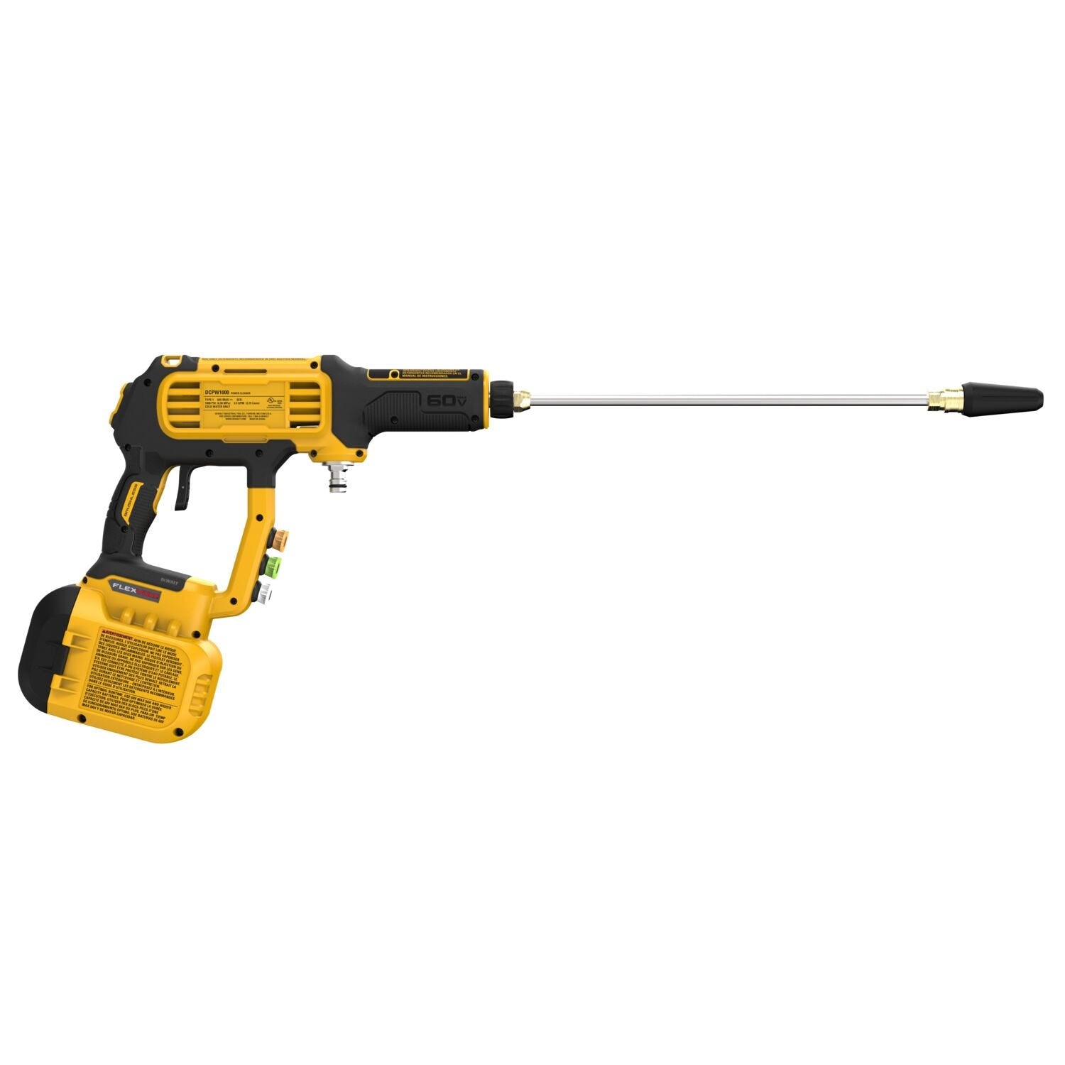 DeWalt DCPW1000X1 20V/60V MAX FLEXVOLT Brushless 1000 PSI Power Cleaner 9.0Ah Kit