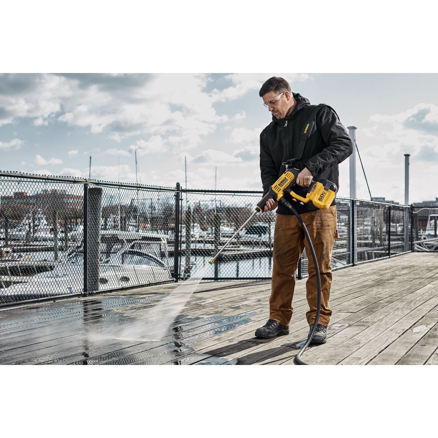 DeWalt DCPW1000X1 20V/60V MAX FLEXVOLT Brushless 1000 PSI Power Cleaner 9.0Ah Kit