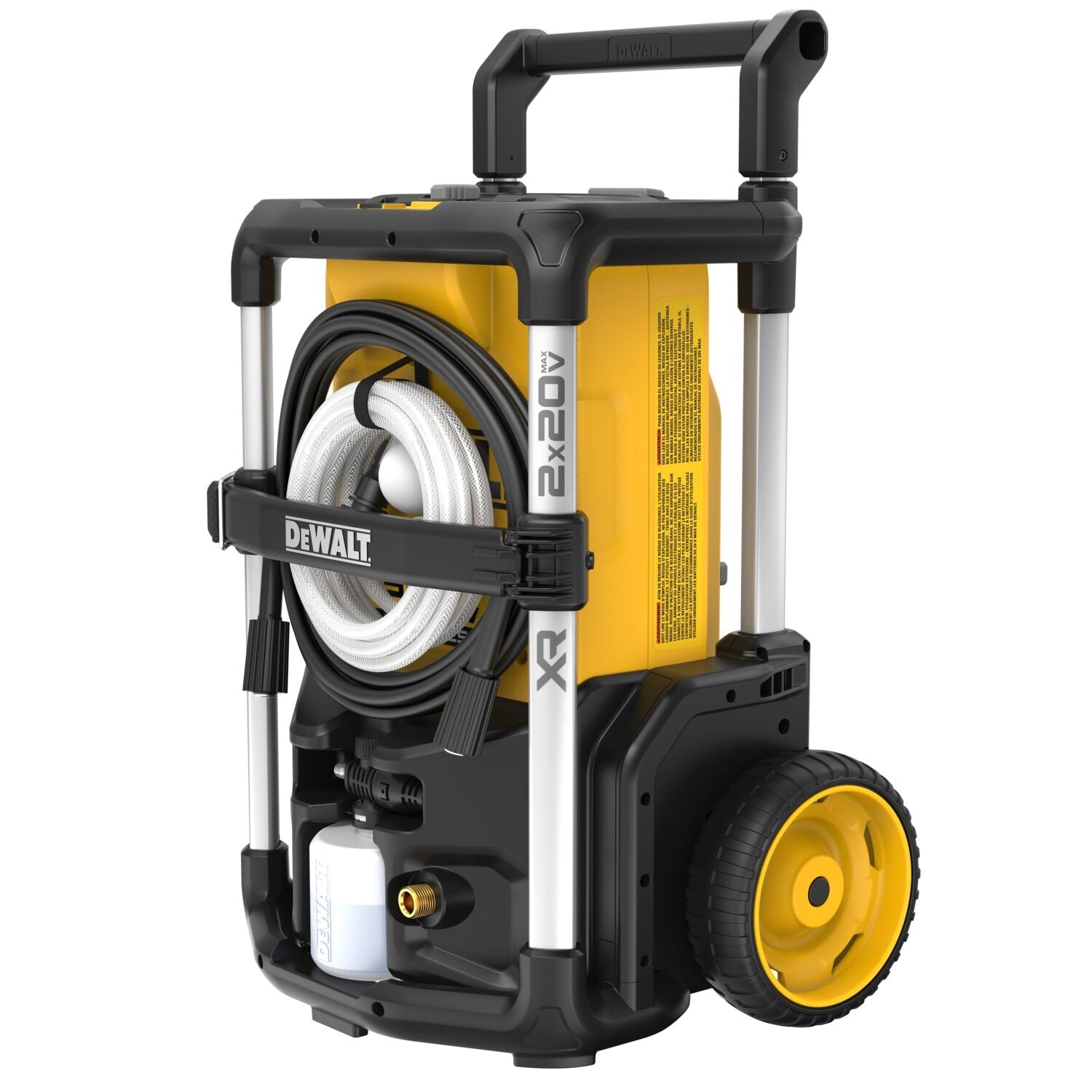 DeWalt DCPW1600Y2 FLEXVOLT 2X20V MAX XR Brushless 1600PSI Pressure Washer 12.0Ah Kit