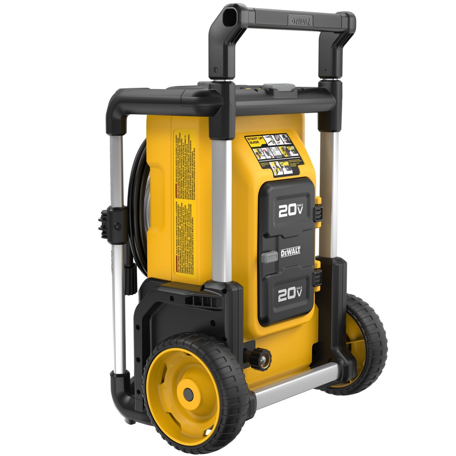 DeWalt DCPW1600Y2 FLEXVOLT 2X20V MAX XR Brushless 1600PSI Pressure Washer 12.0Ah Kit