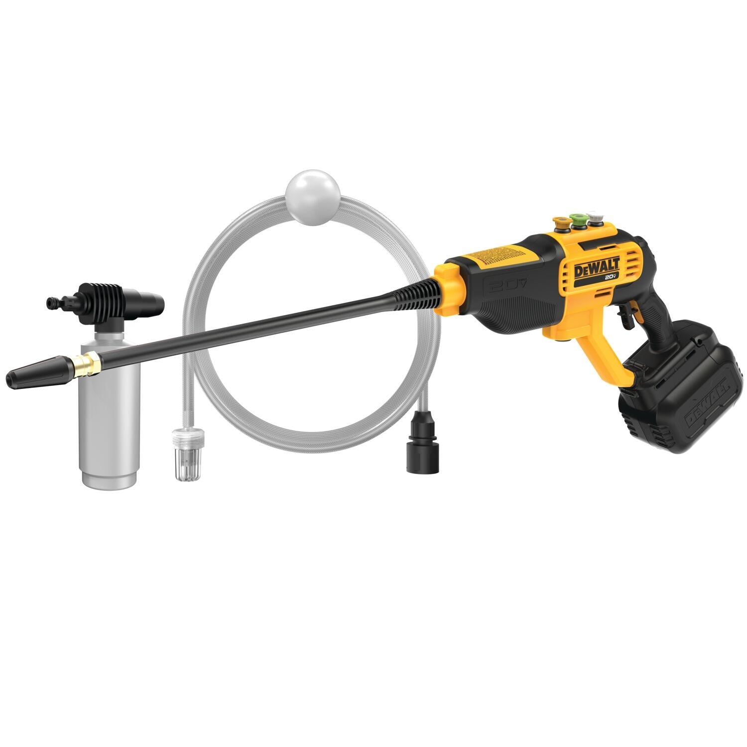 DeWALT DCPW550P1 20V Max 550-PSI Cordless Power Cleaner 5.0Ah Kit