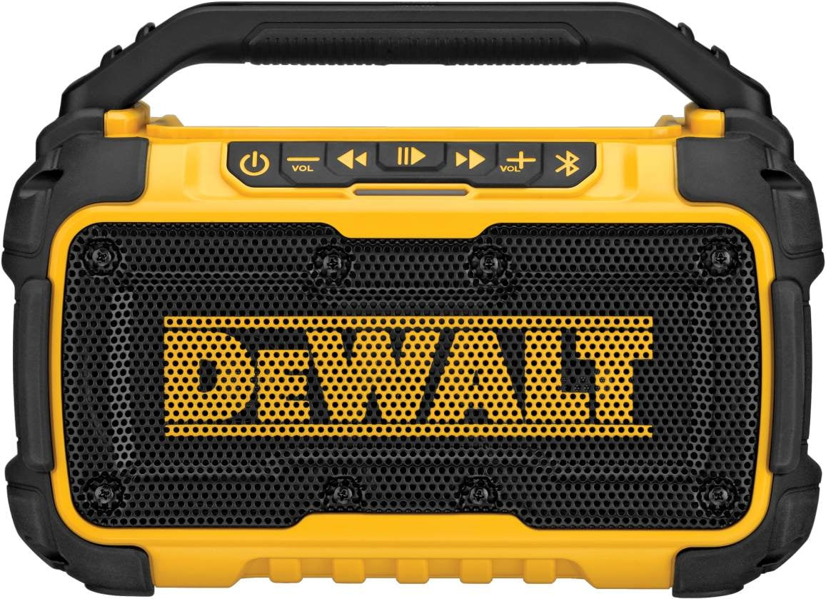DeWalt DCR010 Corded/12V/20V Max Jobsite Bluetooth Speaker (PROMO)