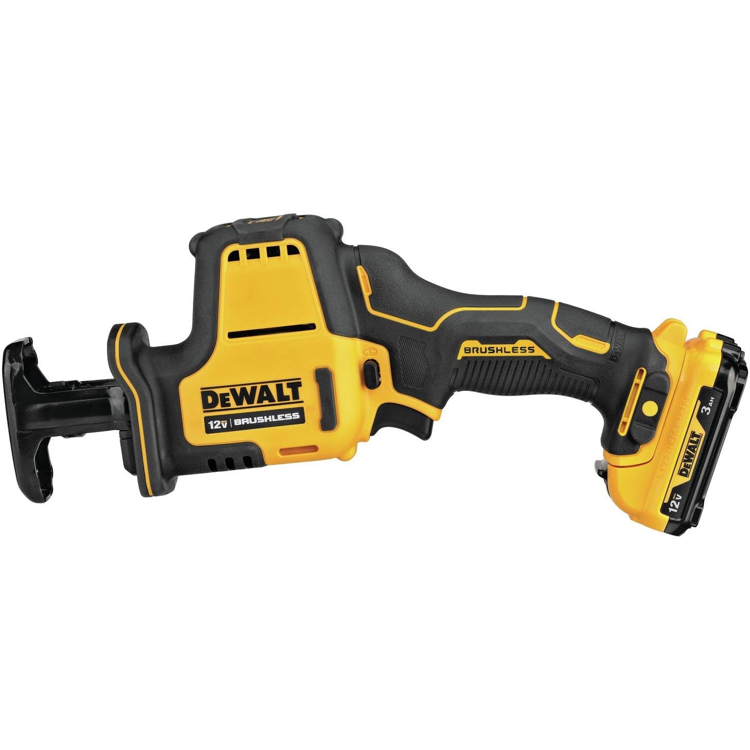 DeWalt DCS312G1 XTREME 12V MAX Brushless One-Handed Reciprocating Saw 3.0Ah Kit