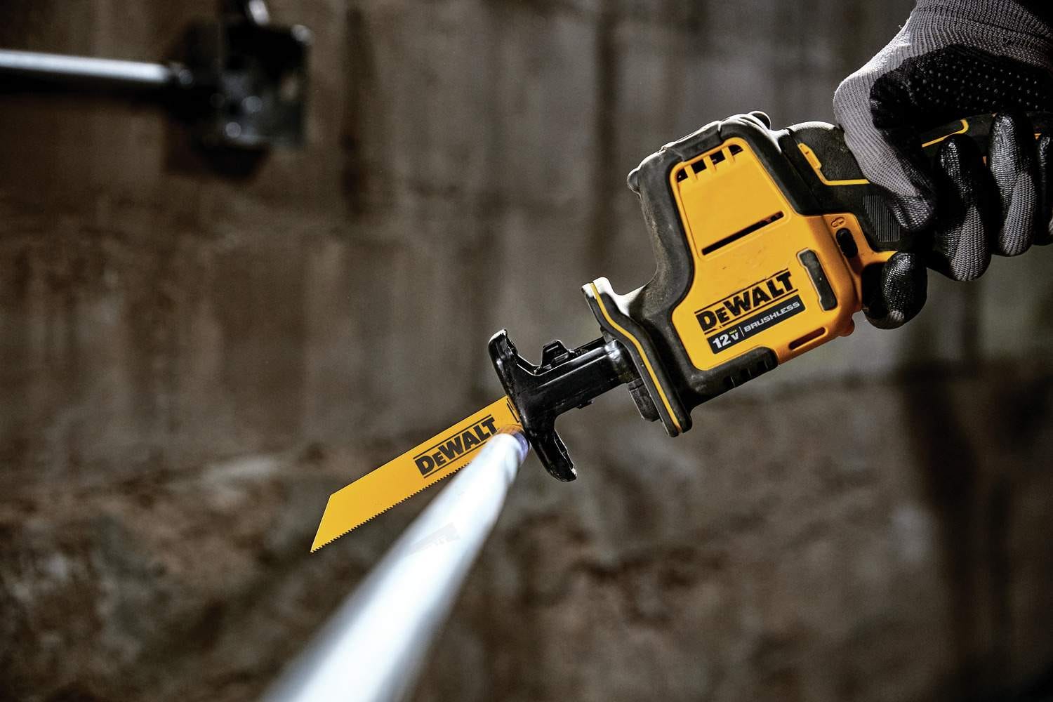 DeWalt DCS312B XTREME 12V MAX Brushless One-Handed Reciprocating Saw, Tool Only