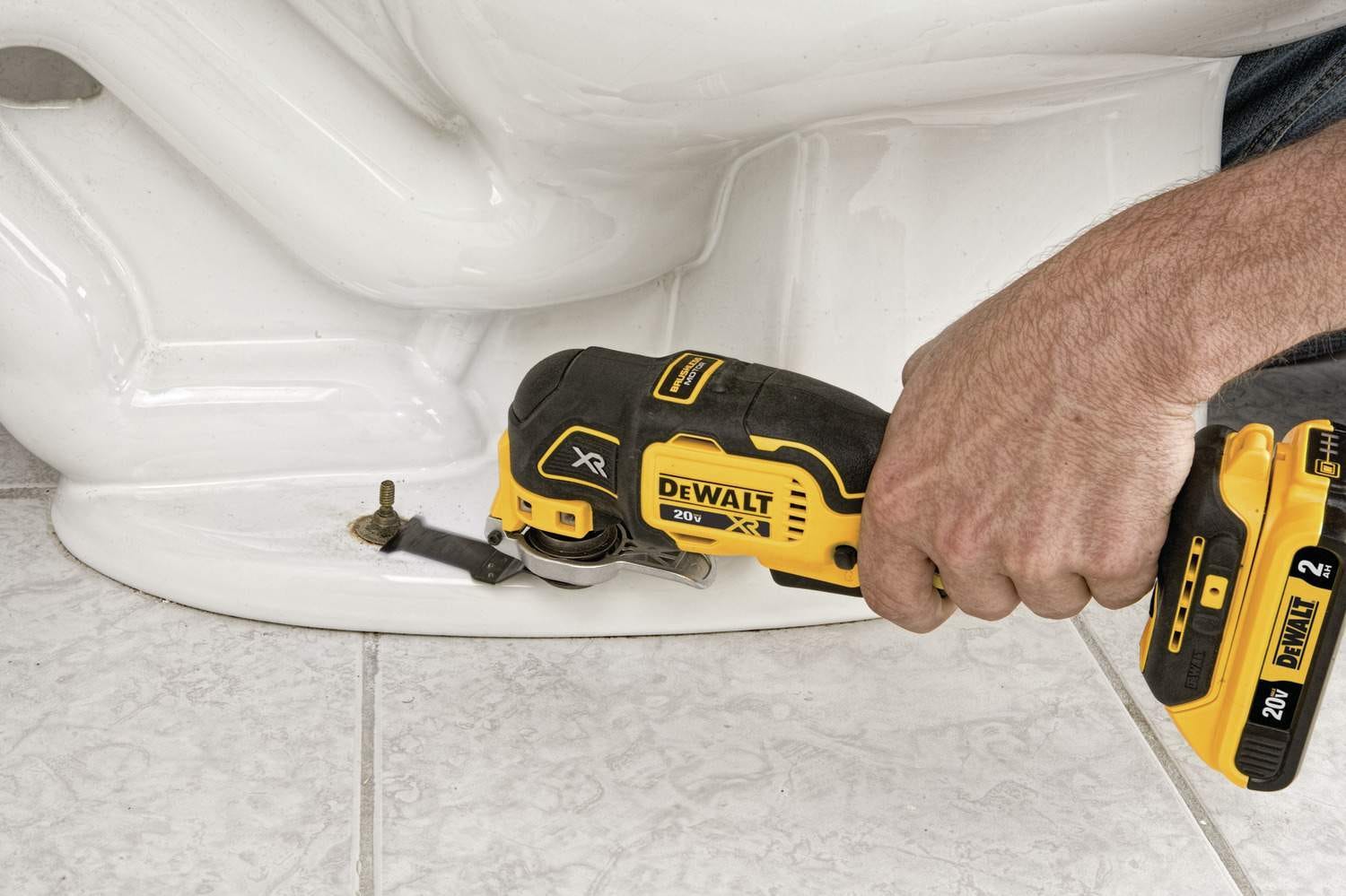 DeWalt DCS356D1 20V MAX XR Brushless Cordless 3-Speed Oscillating Multi-Tool 2.0Ah Kit