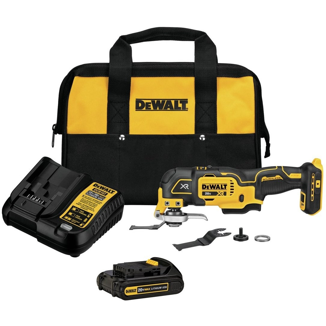DeWalt DCS356C1 20V Max XR  3-Speed Cordless Oscillating Multi-Tool Kit