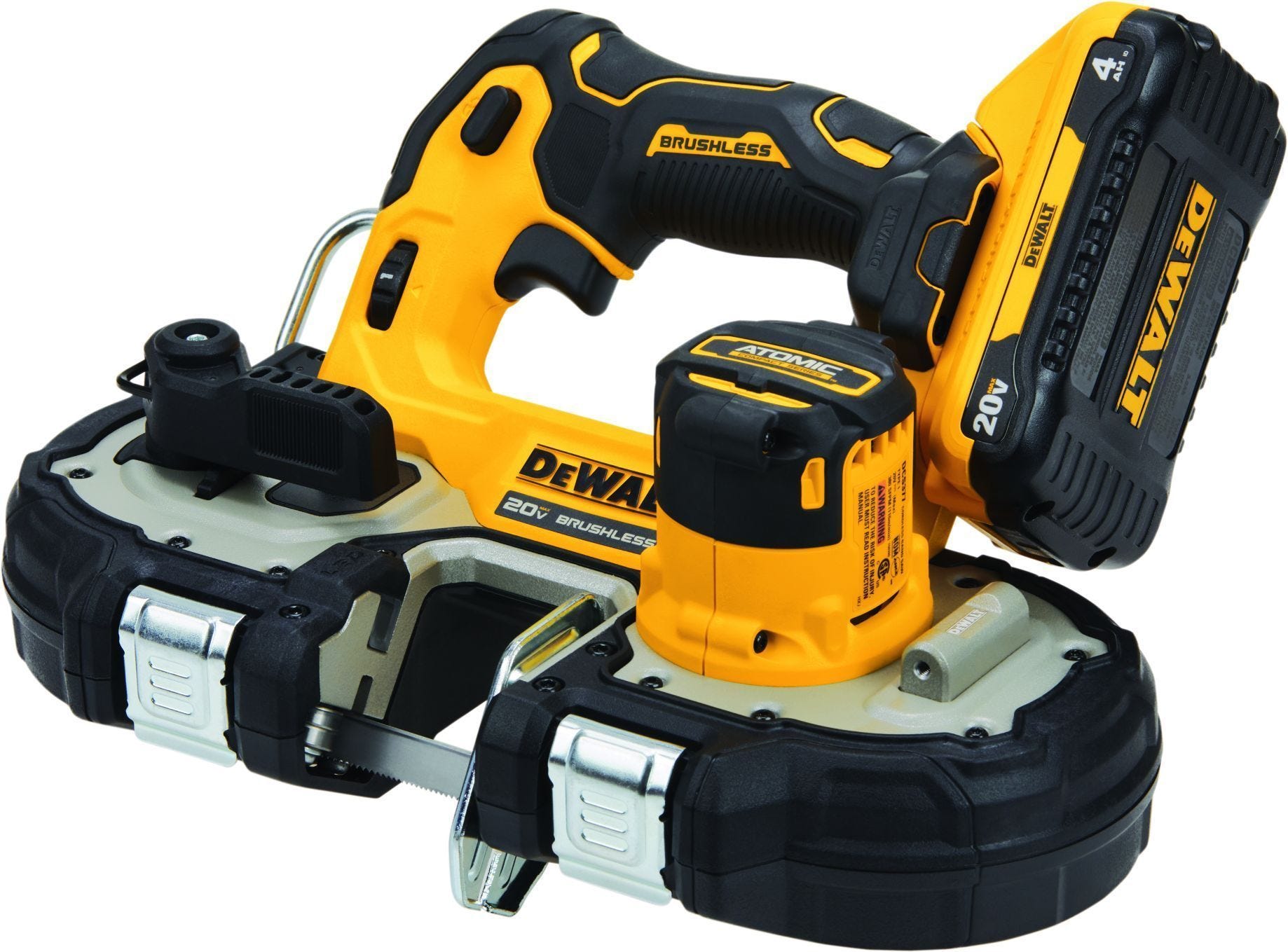 DEWALT DCS377Q1 ATOMIC 20V MAX Brushless Cordless 1-3/4-in. Bandsaw Kit