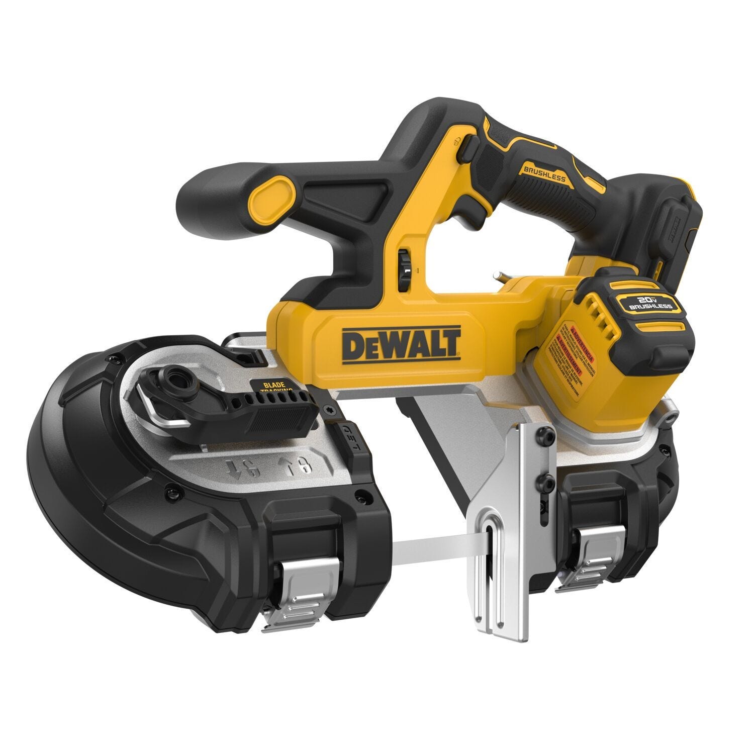 DeWalt 20V MAX XR Brushless 3-1/4 in. Mid-Sized Band Saw with 20V MAX POWERSTACK 5.0Ah Starter Kit