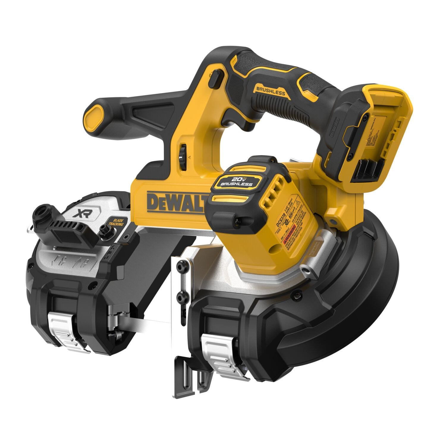 DeWalt DCS378B 20V MAX XR Brushless 3-1/4 in. Mid-Sized Band Saw, Tool Only