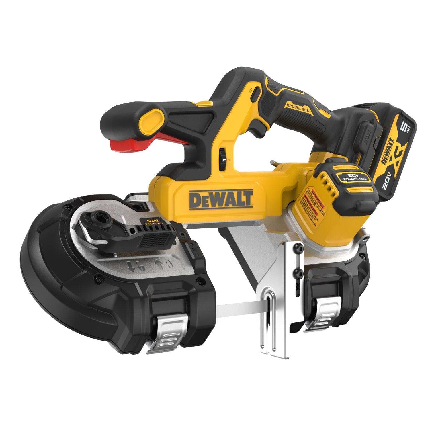 DeWalt DCS379P1 20V MAX XR Brushless 3-1/4 in. Mid-Sized Dual Switch Band Saw 5.0Ah Kit