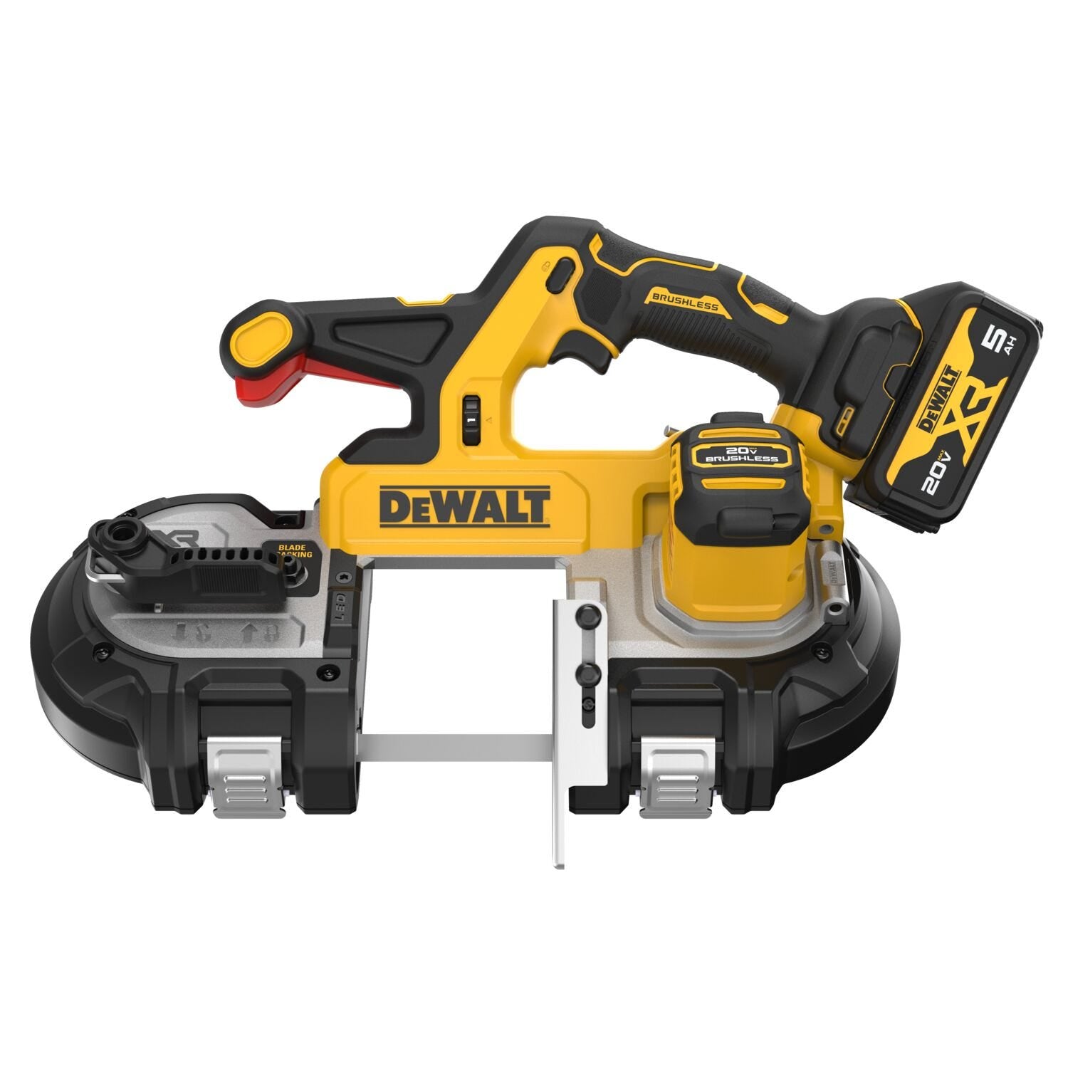 DeWalt DCS379P1 20V MAX XR Brushless 3-1/4 in. Mid-Sized Dual Switch Band Saw 5.0Ah Kit