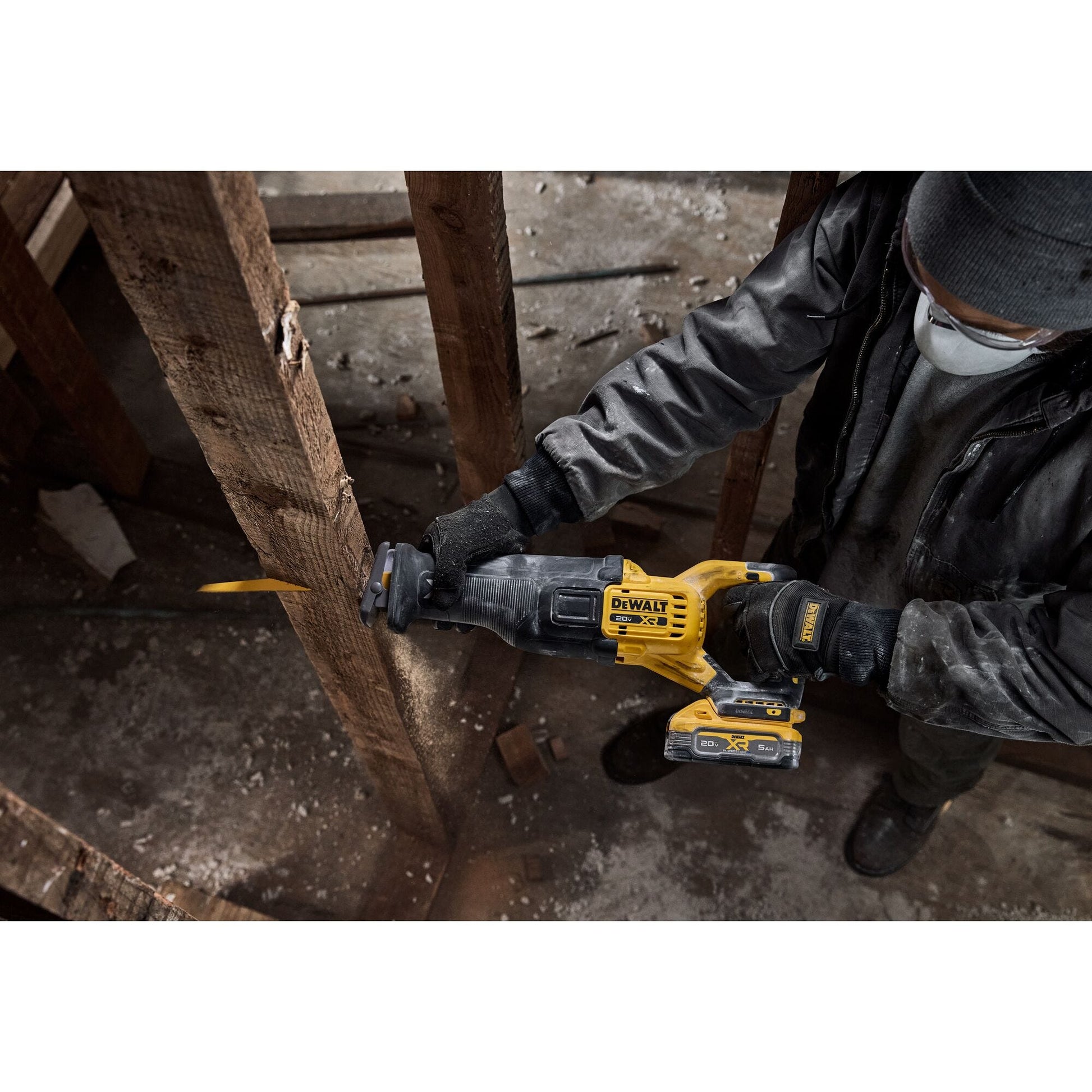 DeWalt DCS384B 20V MAX XR POWER DETECT Brushless Recip Saw, Tool Only