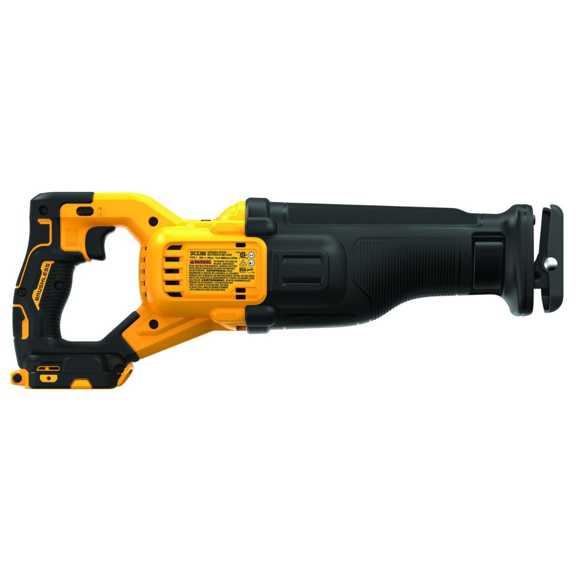 DEWALT DCS386B 20V MAX FLEXVOLT Advantage Reciprocating Saw, Tool Only