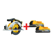 DeWalt 20V MAX 6-1/2-in. Brushless Circular Saw with 20V MAX POWERSTACK Compact Battery 2-Pack