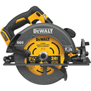 DeWalt DCS578B Flexvolt 60V Max Brushless  7-1/4 In. Cordless Circular Saw With Brake, Tool Only