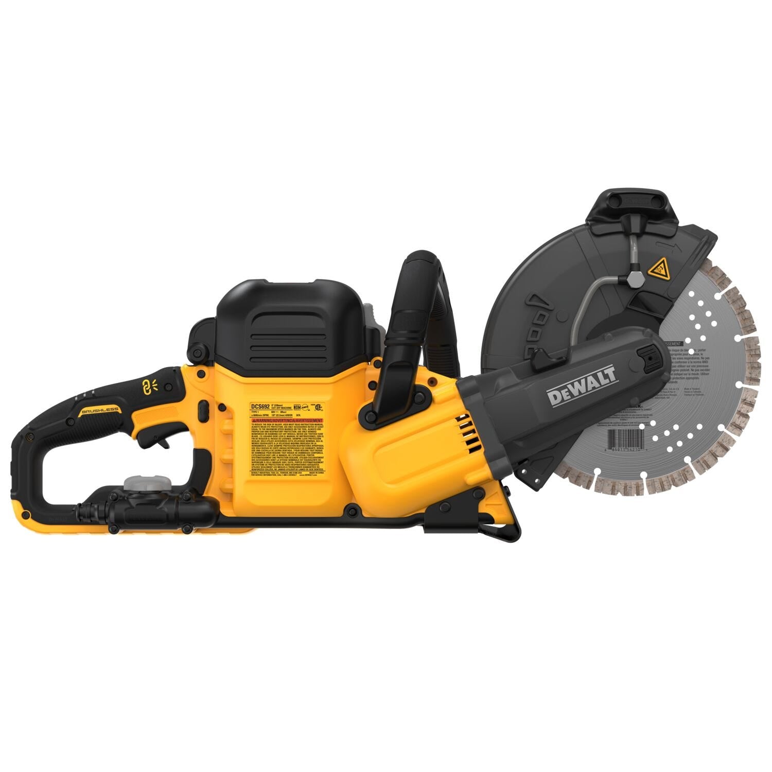 DeWalt DCS692B FLEXVOLT 60V MAX Brushless 9" Cut-off Saw, Tool Only