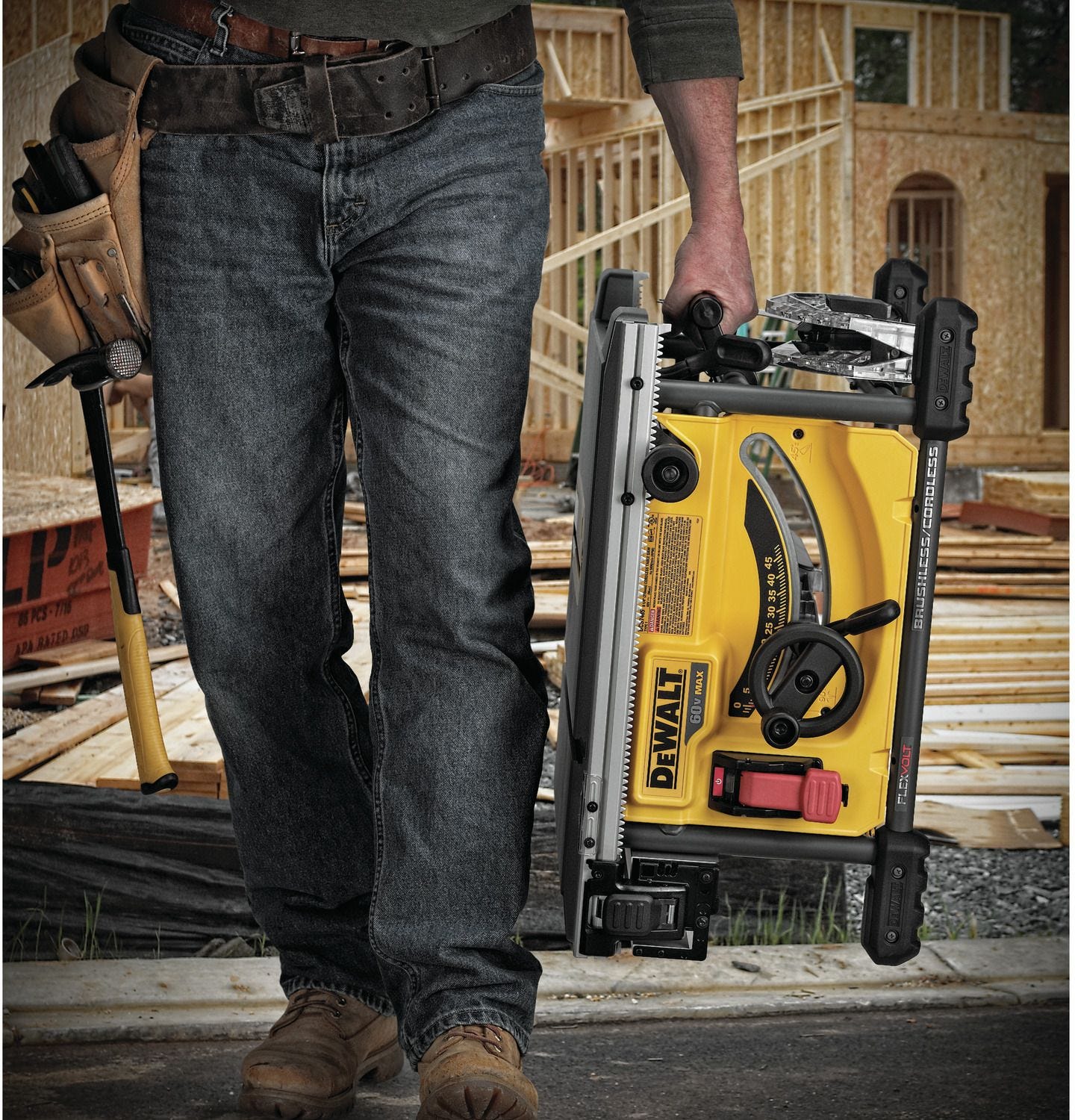 Dewalt DCS7485T1 FlexVolt 60V MAX 8-1/4" Table Saw 6.0Ah Kit