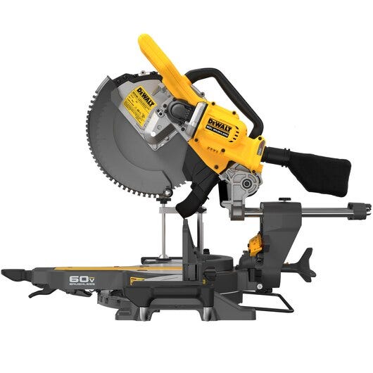 DeWalt DCS781B 60V MAX Brushless 12 in. Double Bevel Sliding Miter Saw, Tool Only