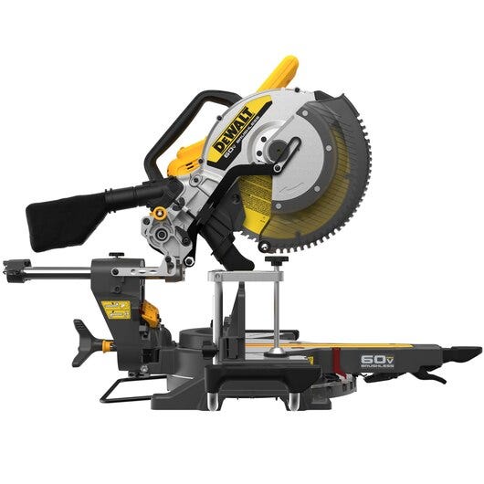 DeWalt DCS781B 60V MAX Brushless 12 in. Double Bevel Sliding Miter Saw, Tool Only