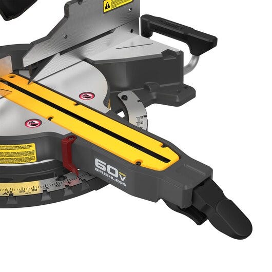 DeWalt DCS781X1 60V MAX Brushless 12 in. Double Bevel Sliding Miter Saw 9.0Ah Kit