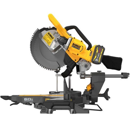DeWalt DCS781X1 60V MAX Brushless 12 in. Double Bevel Sliding Miter Saw 9.0Ah Kit