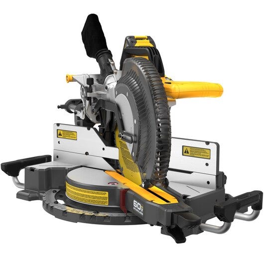 DeWalt DCS781X1 60V MAX Brushless 12 in. Double Bevel Sliding Miter Saw 9.0Ah Kit
