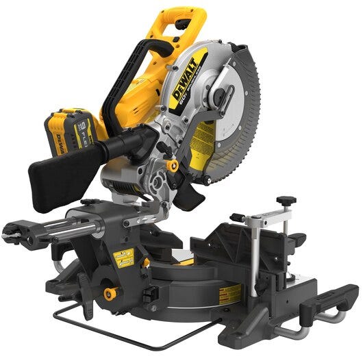 DeWalt DCS781X1 60V MAX Brushless 12 in. Double Bevel Sliding Miter Saw 9.0Ah Kit