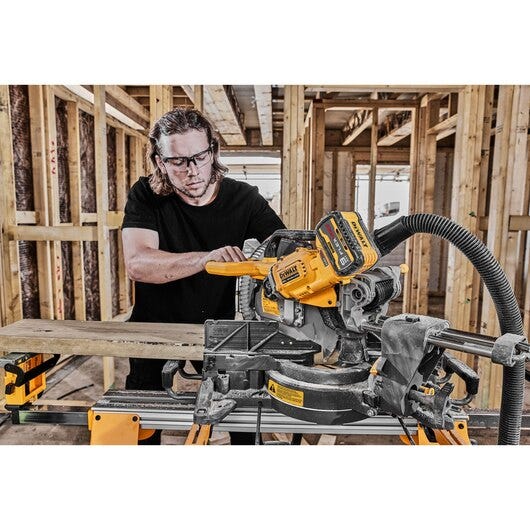 DeWalt DCS781X1 60V MAX Brushless 12 in. Double Bevel Sliding Miter Saw 9.0Ah Kit