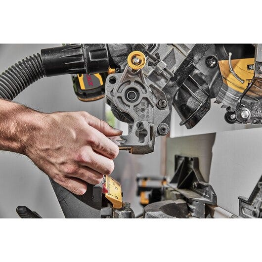 DeWalt DCS781X1 60V MAX Brushless 12 in. Double Bevel Sliding Miter Saw 9.0Ah Kit
