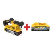 DeWALT 20V MAX XR 3" x 21" Brushless Belt Sander with 20V MAX POWERSTACK 5.0Ah Battery