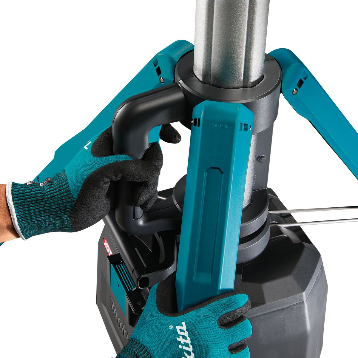 Makita 40V max XGT / 18V LXT 15,000-Lumen Cordless Tower Work Light, Tool Only feature detail (ML014G)