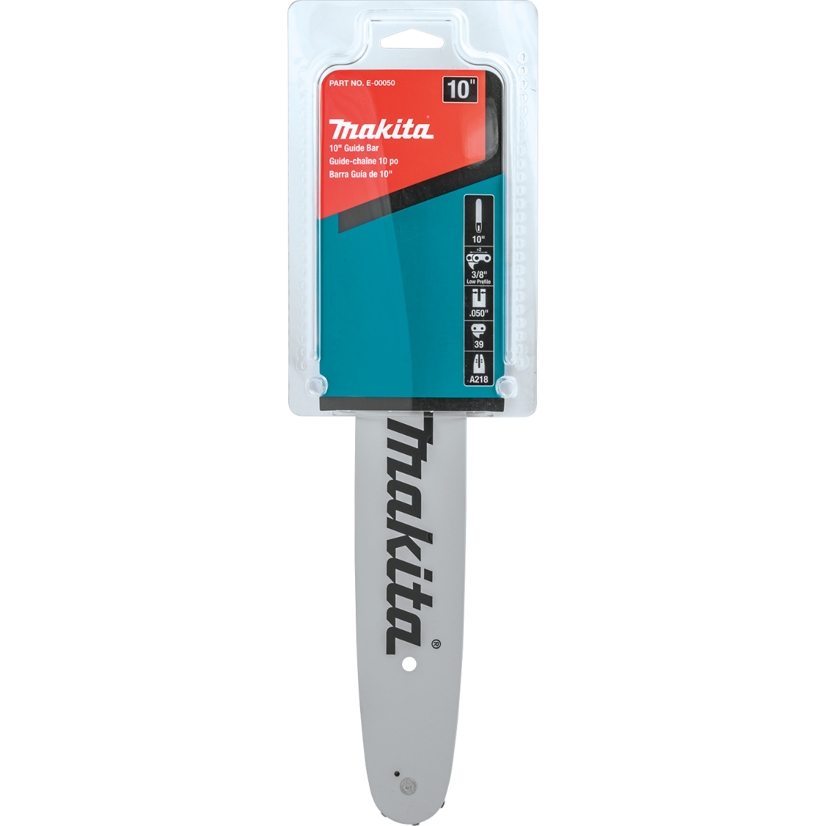 Makita E-00050 10" Guide Bar, 3/8" LP, .050"