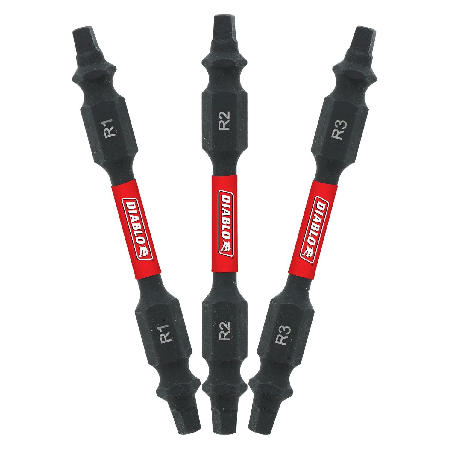 Diablo DDESQ225B 2-1/2 in. Double-Ended Square Drive Bit (Bulk)
