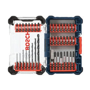 Bosch DDMSD40 40-Piece Driven Impact Screwdriving and Drilling Custom Case Set