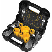 DeWalt D180002 9-Piece Electrician's Hole Saw Kit
