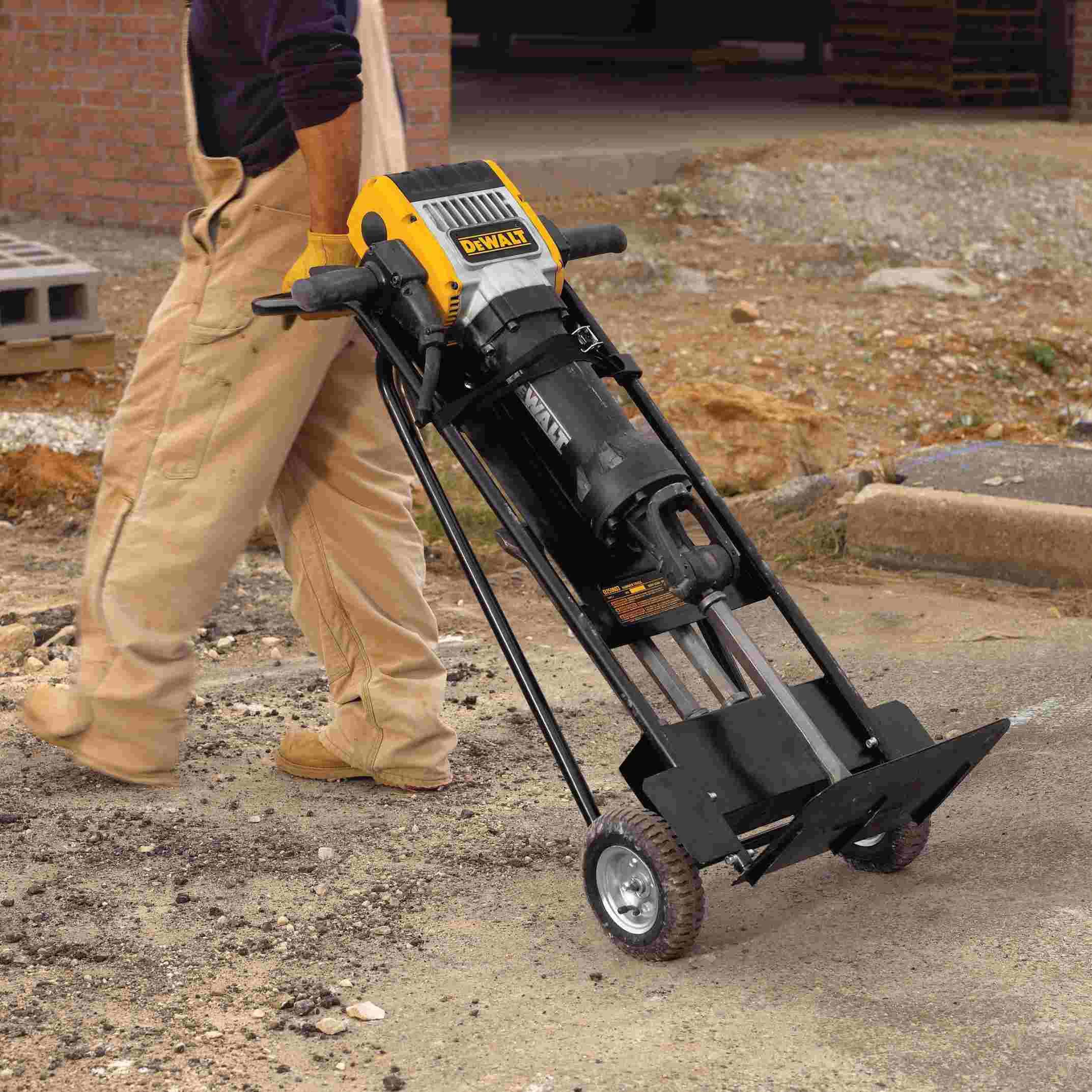 DeWalt D25980K Pavement Breaker with Hammer Truck and Steel