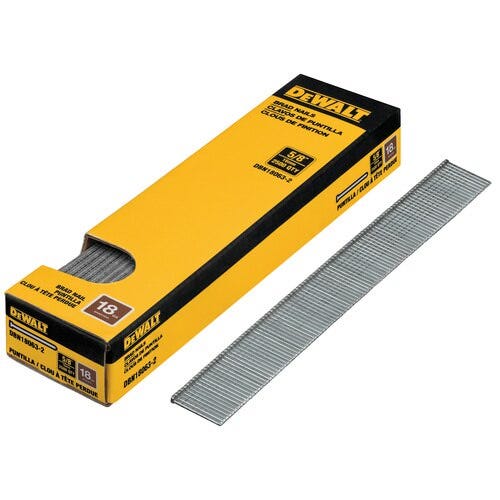 DeWalt DBN18063 18 Gauge 5/8 in. Brad Nail, 5,000-Pack