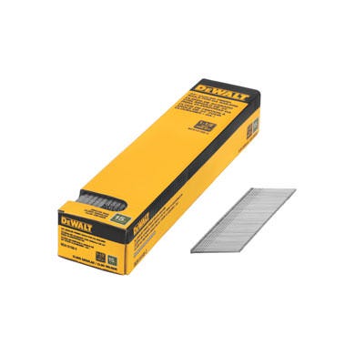 DeWalt DCA15150-2 15 Gauge 1-1/2-Inch DA Style Angled Finish Nails 2,500-Pack